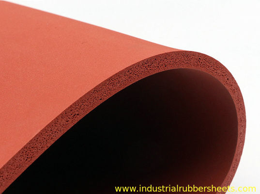 Closed Cell Silicone Foam Sheet with 3M Adhesive Backing for High Temperature Resistance