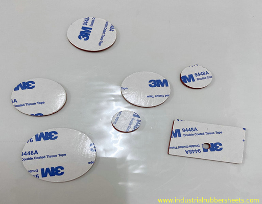 10-40 Shore A Custom Size 200psi Silicone Foam Gasket Backing Adhesive Tape