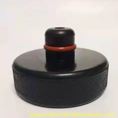 Custom OEM Black Silicone Rubber Bumper Pad for Shock Absorption Car Jack Protector