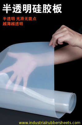 Food Grade Silicone Rubber Sheet , Silicone Roll , Silicone Membrane Silicone Rubber Sheet for Food Processing