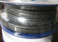 Black PTFE PTFE Packing For Sealing Material / Graphite Gland Packing Rope