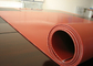 Dark Red Heat Resistant Silicone Rubber Sheet Rolls Reinforced To Insert 1PLY Fabric