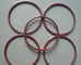Transparent PTFE Or PTFE Encap Silicone Rubber Washers Standard Size AS586 , BS151