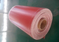 20 - 100m Length PTFE Coated Fiberglass Fabric With Flame Retardant For Construction,Red Color