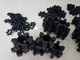8 - 55Mpa Tensile Strength Polyurethane Coupling , HRC PU Coupling,Black Color