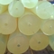 Yellow Polyurethane Or Nylon Plastic Rod , 300 - 500mm Length PU Bar