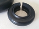 Black NBR Rubber Tyre Coupling For Steel Industry , Tensile Strength 8 - 12Mpa