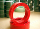 Red Polyurethane Coupling PU Hose 1.15-1.25g/Cm3 Density Chemic Erode Resistant