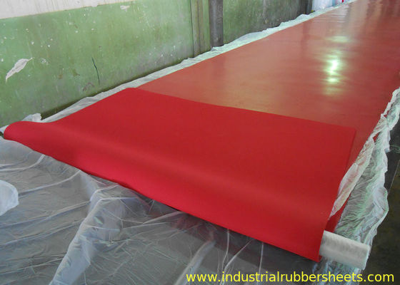 Double Impression Fabric Industrial Rubber Sheet with 15-24Mpa Tensile Strength Made from 100% Virgin Natural Rubber