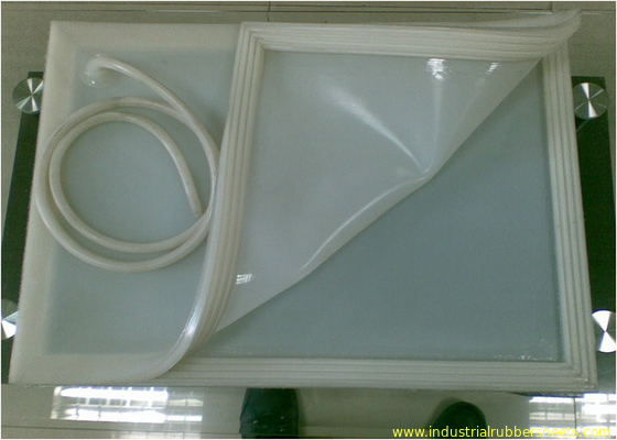Middle Tear Resistant Silicone Membrane , Silicone  Sheet for Glass Vacuum Laminator
