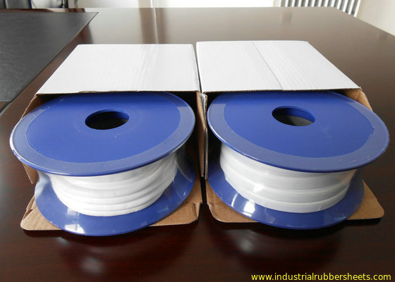 Smooth Expanded PTFE Gasket Tape / One Side Adhesive PTFE Sealing Tape