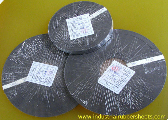 Brown PTFE Guide Stripe Tape (GST) with 60%PTFE + 40%bronze for High Wearing Resistance and Low Friction Coefficient