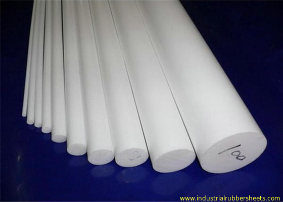 Premium Grade PTFE Rod with Hardness 55+/-5 Shore D, Temperature Resistant -180°C to +260°C and Tensile Strength 20-30Mpa