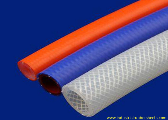 High Pressure Polyester Braid Reinforced Silicone Hose Corrosion Resistant FDA