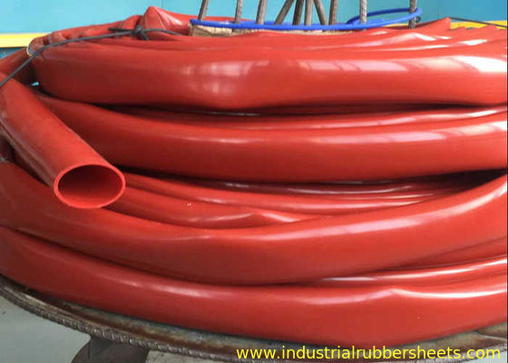 Industrial Roller High Tear Resistant Silicone Tube Extrusion with 18-25KV/mm Resistant and Shore A 70 Hardness
