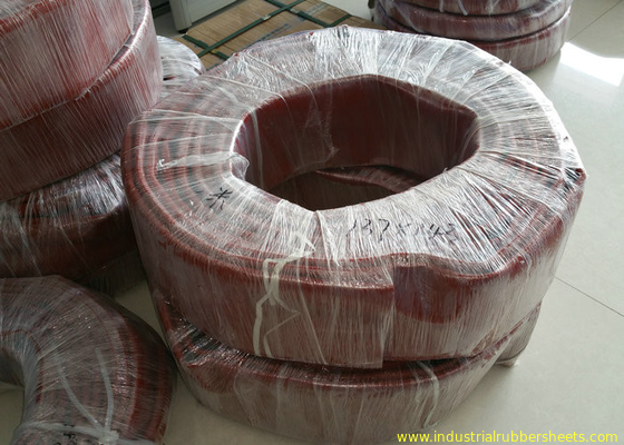 Industrial Roller Silicone Tube Extrusion OD 50 - 500mm / Silicone Pipe