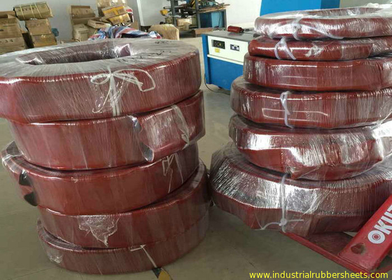 Industrial Roller Silicone Tube Extrusion OD 50 - 500mm / Silicone Pipe