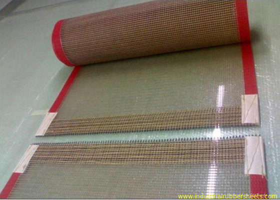High Strength Glass Fiber Woven Fabric PTFE Mesh / PTFE Mesh Screen