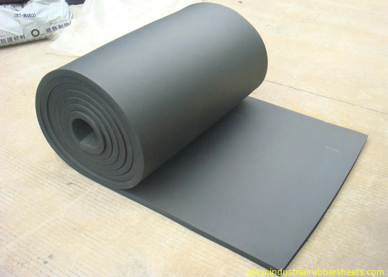 Fire Resistant B0 B1 Rubber Sponge Sheet with 40-50kgs/m3 Density and 10-30mm Thickness for Insulation