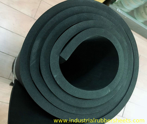 Black 2mm Durable Foam Epdm Sponge Sheet For Industrial Use
