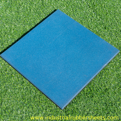 Grain Industrial Rubber Mat Flooring 10-50mm X 0.5-1.0m X 0.5-1.0m
