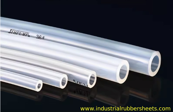 Smooth Surface Silicone Tube Extrusion Customized Braided Hose Transparent