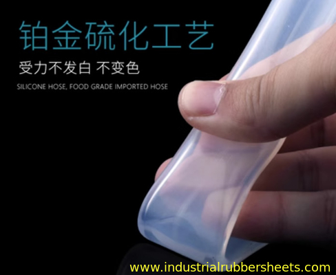 Id 3mm Silicone Tube Extrusion -60°C To +250°C Temperature Range Industrial Use