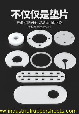 High Temp Silicone Rubber Washer , Silicone Rubber Seal , Silicone Rubber Gasket Tensile Strength 5.0-9.8 Mpa