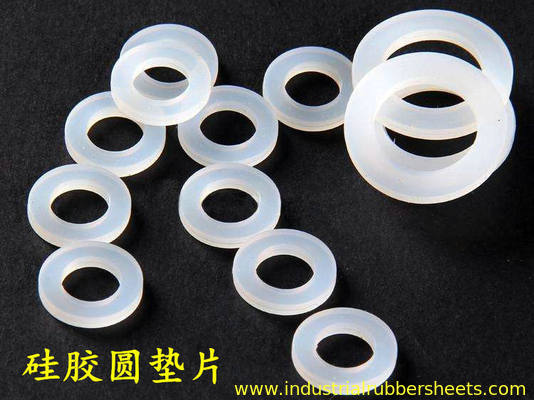 -60°C To +260°C 10 Bar Heat Resistant Silicone Washers Various Colors