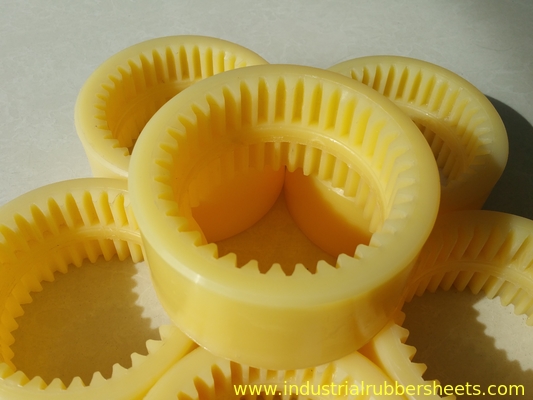 Yellow Polyurethane Coupling Standard Size For Industrial Use