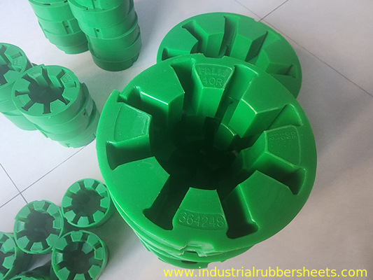 Chemical Resistant PU Spider Pu Element Green