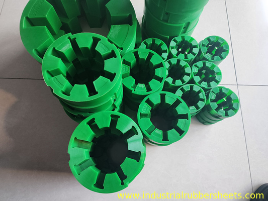 Chemical Resistant PU Spider Pu Element Green