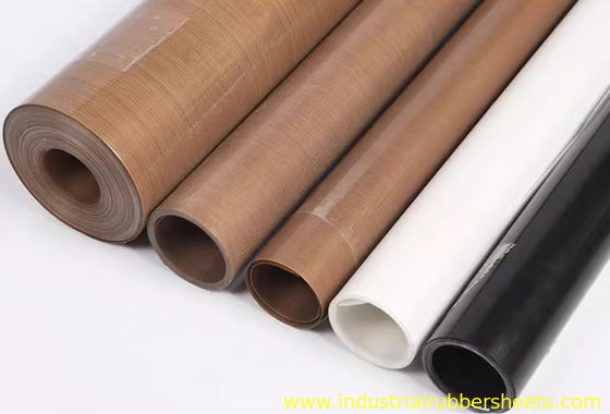 Industrial Grade PTFE Coated Fiberglass Fabric for High Temperature Resistance, Non-Stick and Chemical Resistant Applications