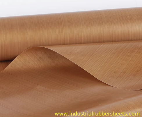High Temperature Resistant PTFE Coated Fiberglass Fabric with 200%-320% Elongation At Break and Non Stick Surface