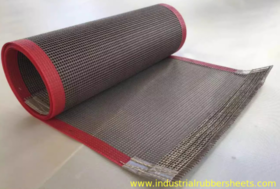 Up To 260°C Temperature Resistant PTFE Mesh Belt For Microwaves