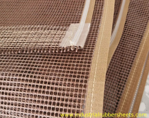 PTFE Mesh Belt with Maximum Width of 4.0m Microwave Safe and Breathable for High Temperature Applications