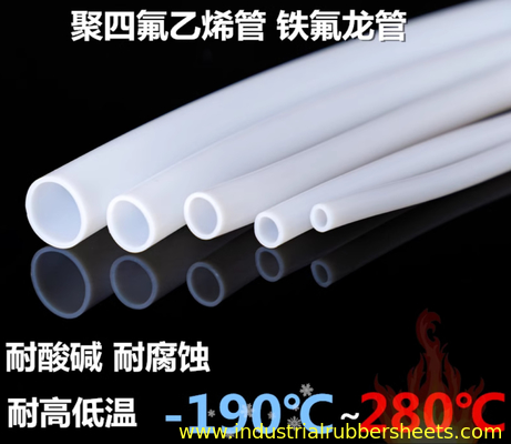 Non Toxic White PTFE Tube For Industrial Applications