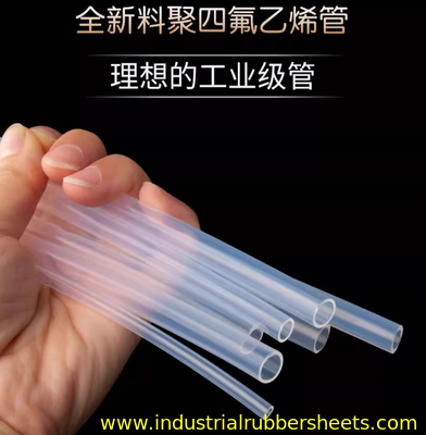 Smooth Surface White PTFE Tubing For Safe And Non-Toxic