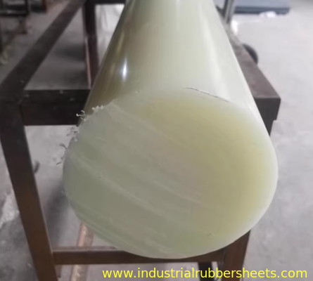 50 KJ/M2 Impact Strength Nylon Plastic Rod with 80°C Heat Deflection Temperature and 2.5%-2.8% Moulding Shrinkage for Industrial Applications