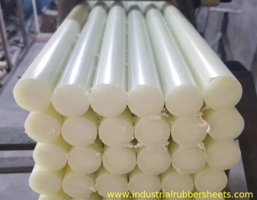 Diameter 5-300mm X Length 1000mm Nylon Polymer Rod With Moulding Shrinkage 2.5%-2.8%