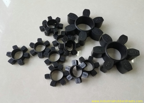 Black HRC Coupling with 8Mpa Tensile Strength and 70-90Shore A Hardness for Industrial Shaft Applications