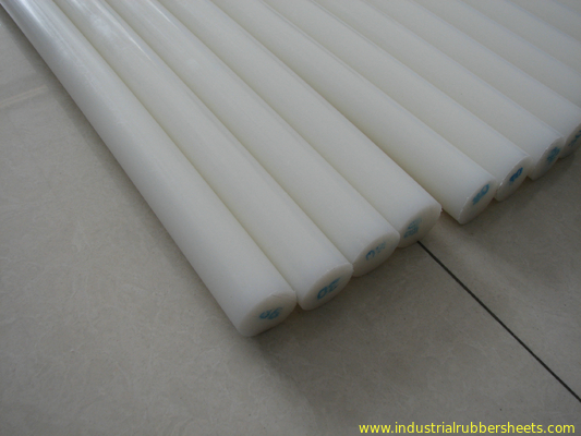 Low Temperature Tenacity Nylon Rod , Plastic Rod , 1 - 2m Length HDPE PE Bar