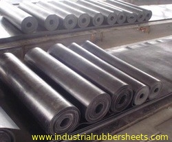 Abrasion Resistance SBR Industrial Rubber Sheet 2-12Mpa Tensile Strength