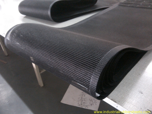 PTFE polyester mesh fabric , PTFE polyester mesh fabric for conveyor belt / griddling cloth, made by PTFE coated