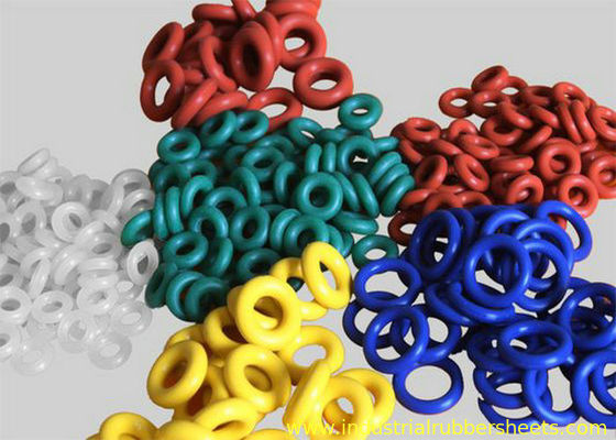 Industrial Grade Silicone Rubber Washers with 20-80 Shore A Hardness Food Grade and Customizable Color