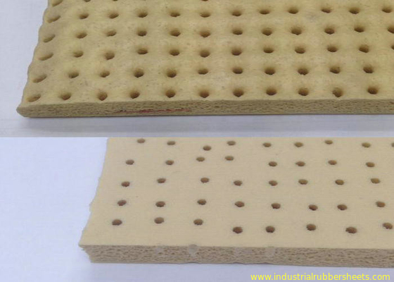 200psi Tensile Strength Perforated Silicone Foam Sheet 10mm×0.9m×1.8m