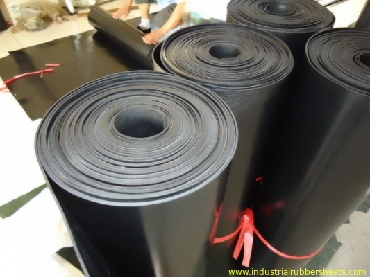 Heating Aging Resistant FKM Fluorubber Sheet FDA Grade Elongation 200%,Black Color,6-12Mpa