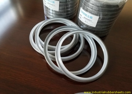 High Wear Resistance Siliocne Rubber Washers , Steel DKB Oil Seal