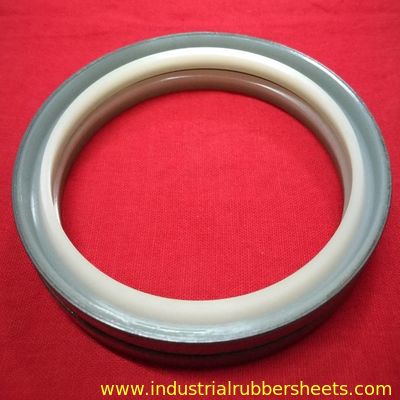 DLI Type Hydraulic Wiper Seal with PU or NBR Lip for High Temperature Resistance in Excavator Bucket Shafts