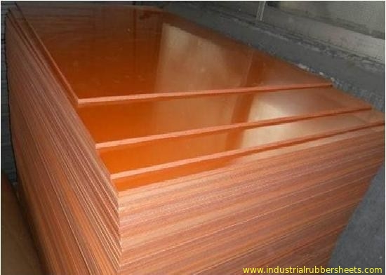 Brown Colored Plastic Sheet 90 - 110Mpa Flexural Strength For PCB / ICT Fixture